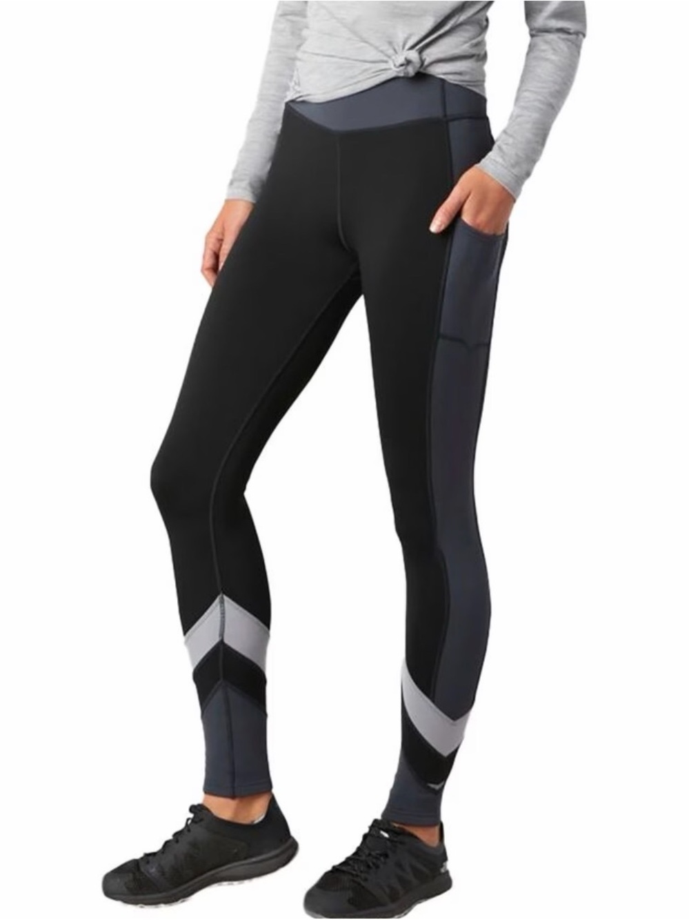 Smartwool Merino Sport Fleece Colorblock Legging - Women's Size Medium